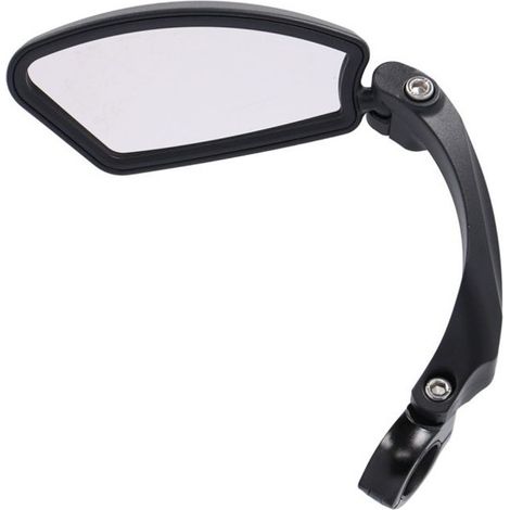 Rétroviseur de vélo XLC MR-K10 à fixation externe, gauche, noir