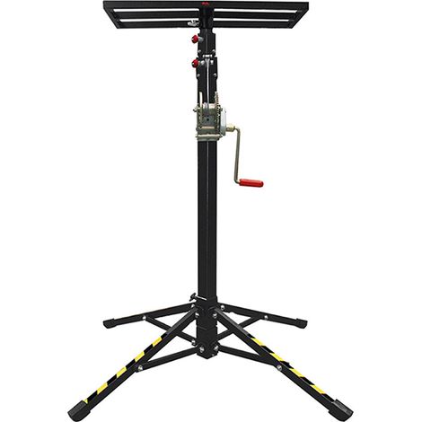 Hebebühne 125kg - Mit klappbarer Vollplattform 750x440mm - LP125-GPP2