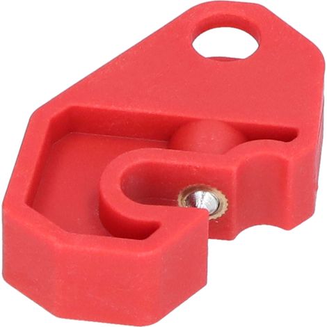 Verrouillage par interrupteur pneumatique pour disjoncteur de petite taille, trou de verrouillage de 10 mm (0,4 po), verrouillage par tournevis (1/5)