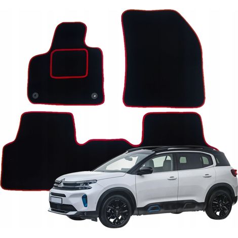 Tapis de sol en velours pour Citroën C5 Aircross à partir de 2019, tapis de sol, essuie-glaces R (1/5)