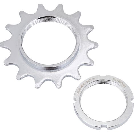 Pièces de pignons de volant d'inertie de roue libre à vitesse unique en acier durable pour vélo à engrenage fixe(14T) (1/5)