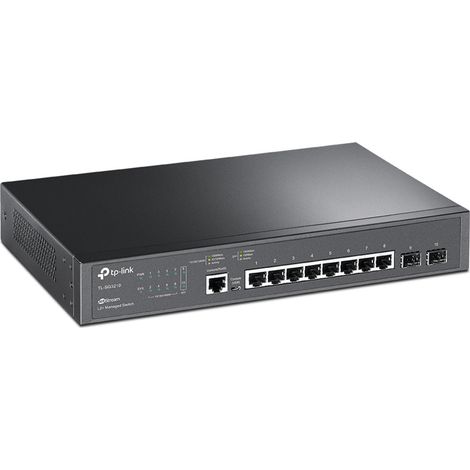 Switch Gestionable TP-Link Omada TL-SG3210 V3 10 Puertos/ RJ-45 10/100/1000/ SFP (1/4)
