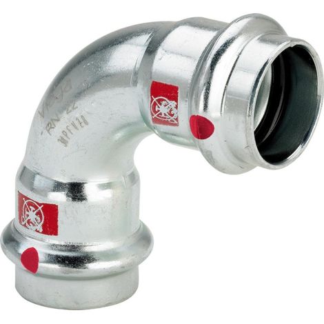 Viega 558185 Prestabo-elbow 90° with SC-Contur Ø54mm FF