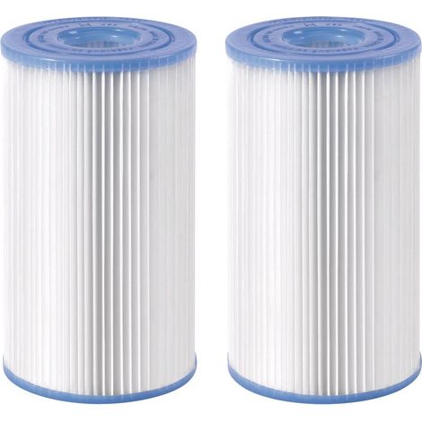 Intex S2 Cartuchos de Filtración Blancos para Spa