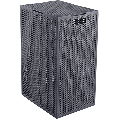 Cesta portabiancheria Curver Kaya blu-grigio 60l cm 38x29x58,5 h (1/5)