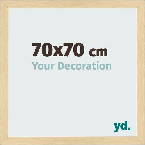 yd. - Cadre photo 70x70 - Hetre Decor - MDF - Bologna (1/5)