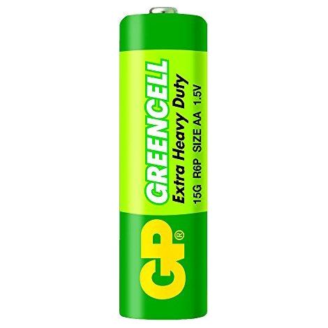 BATTERIA GREENCELL 1,5V R6 4 PEZZI - GP15G-U4 (1/4)