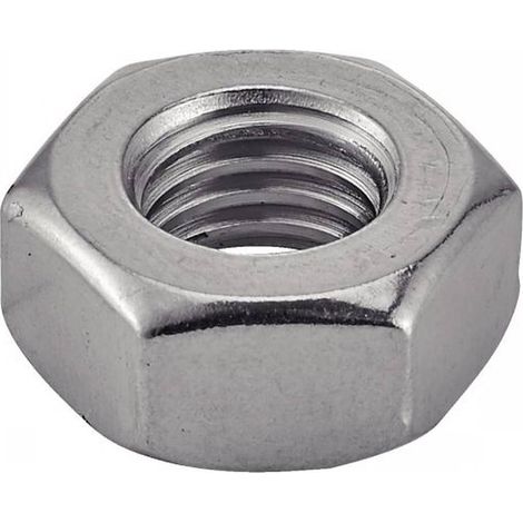 100 Ecrous Hexagonaux Pas à Gauche M8 mm - DIN 934 - Inox A2 - D-Work