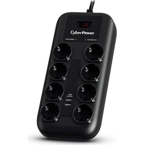 CyberPower Prof. 8xSchuko/2xUSB Surge protector P0820SUF0-DE marchio Cyberpower (1/2)