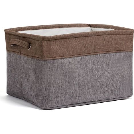 Panier à linge en tissu - Noir