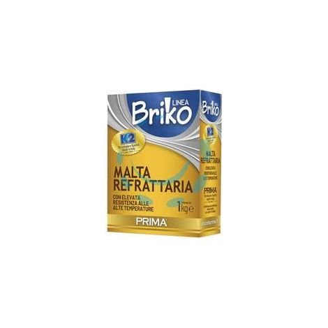 K2 LINEA BRIKO MALTA REFRATTARIA GRIGIA IN POLVERE - Kg.1 in scatola