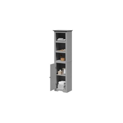 Armoire de salle de bain BODO gris 44x30x160 (1/5)
