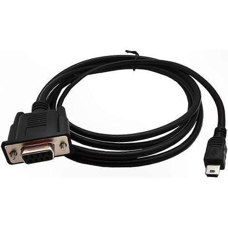 Câble console DB9 femelle vers Mini USB RS232 pour commutateurs réseau 7250 7450 7750, connecteur adaptateur fil (1/5)