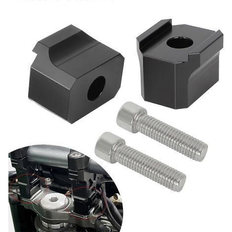 1 Satz Lenkererhöhungen 20/30 mm, Motorradzubehör, Material: 6061 Aluminium, passend für Surron Ultra Bee 2023 – Set A