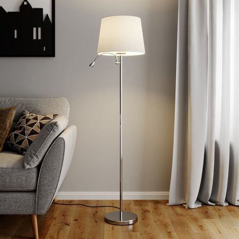 [GEBRAUCHT] B-Ware Lindby Benjiro Stoff Stehlampe Led Leselicht Wohnzimmerleuchte Standleuchte 175 (1/2)