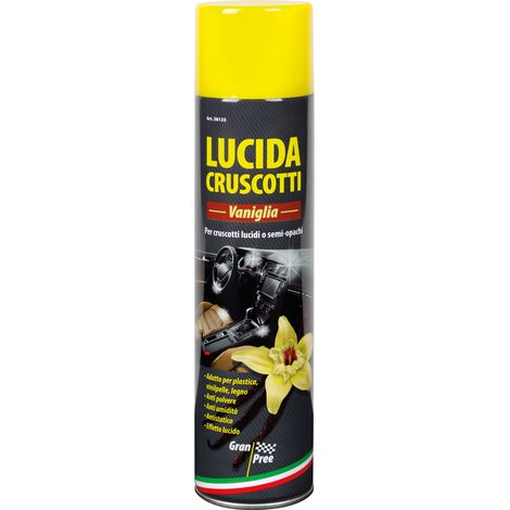 Gran Pree, lucida cruscotti - 400 ml - Vaniglia