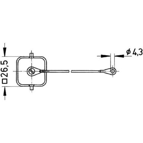 Abdeckkappe 3A Metall HARTING 09200035426 (1/2)