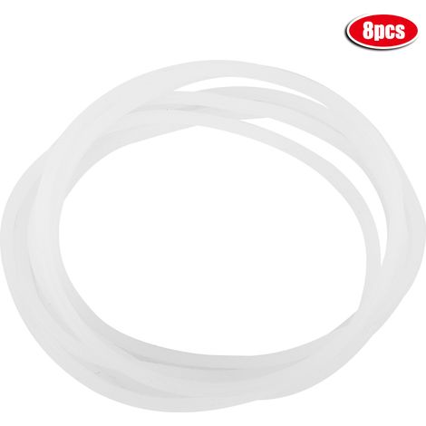 8 joints d'étanchéité mixeur en silicone, pièces de rechange compatibles Magic Bullet 250W, bagues de joint pour blender, accessoires de remplacement. (1/5)