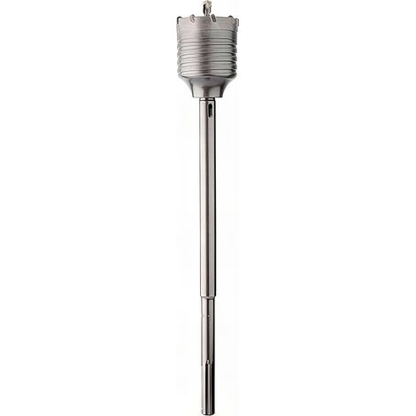 Diager – Trépan carbure SDS max 125 mm – Accessoire pour perforateur – Compatible béton armé – Coupe nette sans éclat