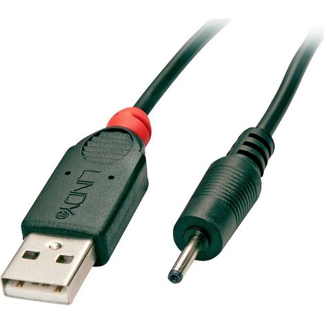 Cavo Lindy USB 2.0 da tipo A a DC da 2,5 mm, 1,5 m, 31935, 70265 (1/5)