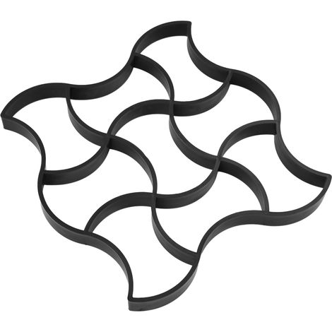 Moule à pavés de jardin irréguliers en ciment, moule DIY pour dalles colorées surdimensionnées (Mold-17) (1/5)