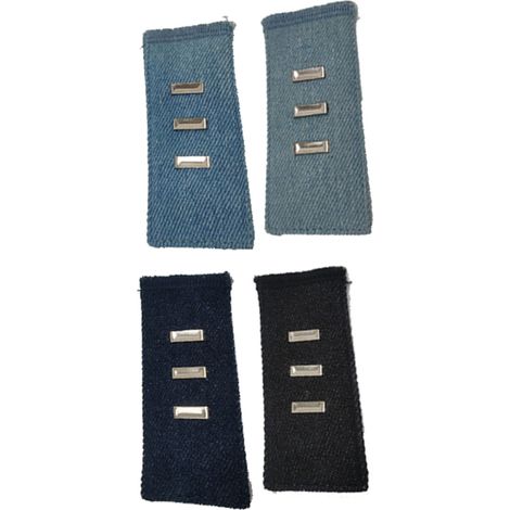Boucle extensible combinée, ajustement créatif, crochet de boucle extensible pour jeans et pantalons (1/5)