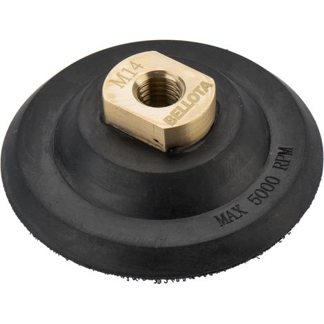 Support pour disque de polissage diamanté flexible Ø100 mm BELLOTA (1/4)