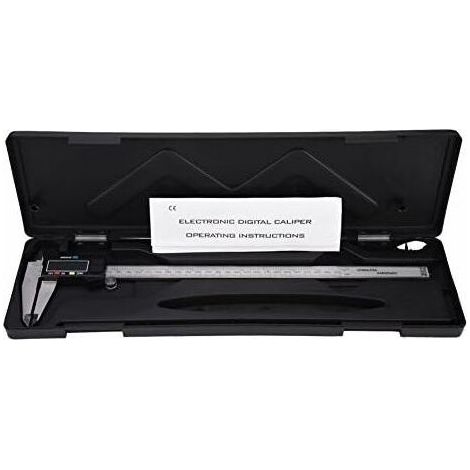 Digital Micrometers Ltd Digitaler Messschieber 150 mm 0–150 mm Großes LCD-Display Inklusive Koffer (1/5)