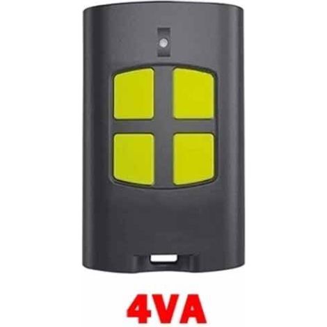 Télécommande universelle à code roulant 433,92 MHz pour portails et portes de garage – Compatible avec la plupart des moteurs (4 canaux, portée jusqu’à 100 m)