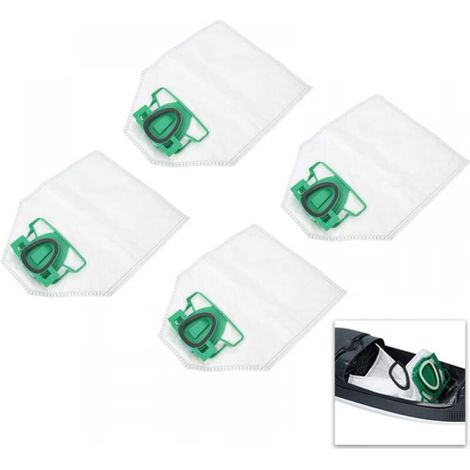 4 sacchetti per aspirapolvere in microfibra compatibili con accessori per aspirapolvere, sacchi per la polvere e sacchi di raccolta della polvere (1/4)
