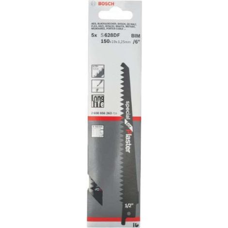 BOSCH S628DF (pkt of 5) Special for plaster 150mm