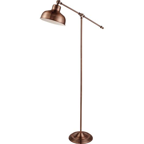 Piantana Contemporaneo Macbeth Acciaio Rame 1 Luce E27 (1/5)