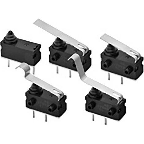 Microswitch Omron d2aw-a082d-r 12V DC 0,1A on off (1/2)