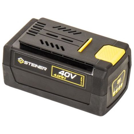 Steiner – Batterie Lithium-ion 40V 4Ah avec témoin de charge – Compatible tondeuse 40V 46cm – 1,5 kg – Garantie 6 mois (1/2)