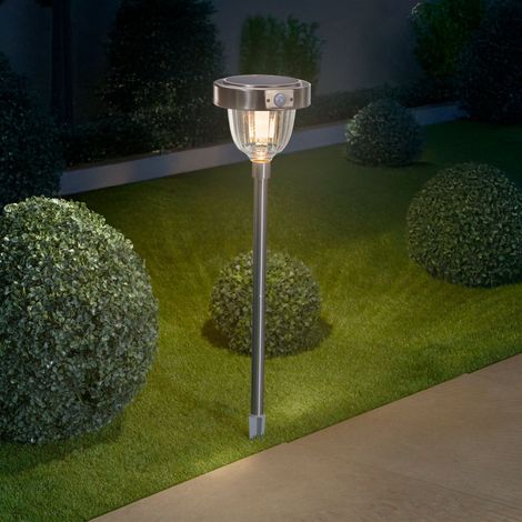 esotec Solar PIR lampadaire Asinara Pro 70 cm METAL résistant aux intempéries outdoor 102530 (1/5)