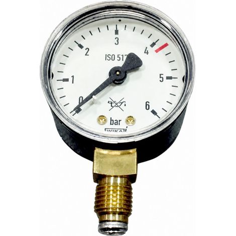 Manometer Sauerstoff ND: 0 bis 6 B