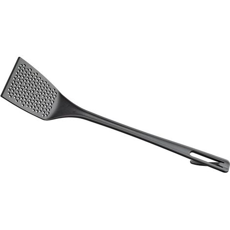 Mestolame Nero Professionale Paletta Forata Lunga 51 cm (1/2)