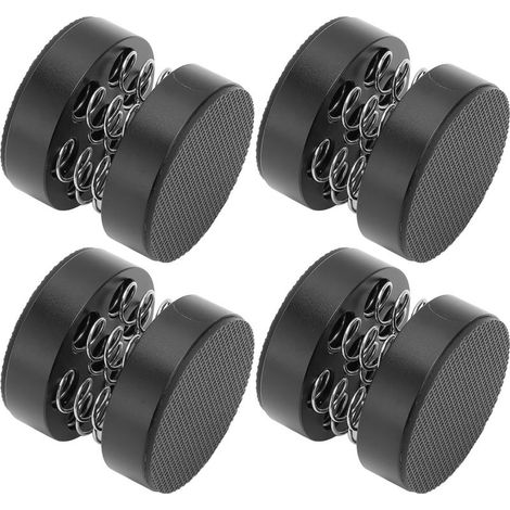4 Pièces Pics Isolation Enceintes Aluminium Ressort Amortissement Plateforme Support Anti-Vibrations 9KG (1/5)