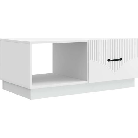 Couchtisch Weiß 90 x 50 x 37 cm Holzwerkstoff vidaXL