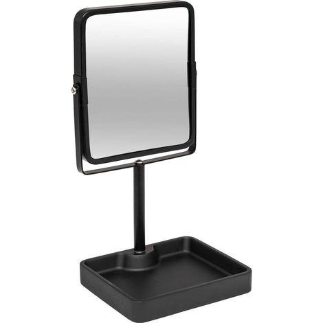 Espejo pivotante cristal negro 30x15,2cm - 5five