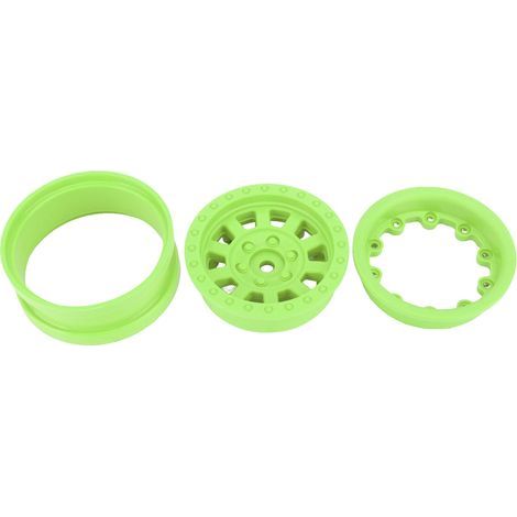 1,9-Zoll-Felgen für Axial SCX10 und Traxxas 1/10 RC-Crawler-Cars (grün) (1/5)