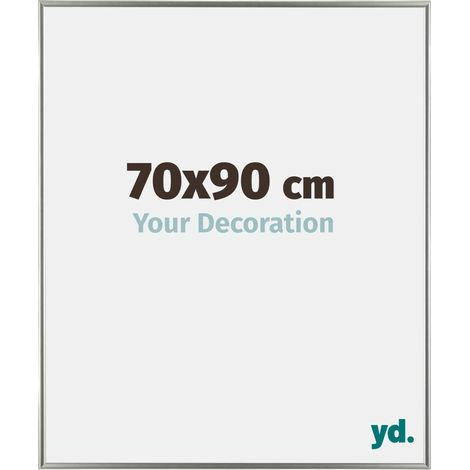 yd. - Cadre photo 70x90 - Champagne - Plastique - Evry