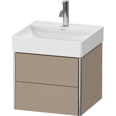 Duravit XSquare Waschtischunterbau wandhängend, 2 Schubkästen, (1/4)