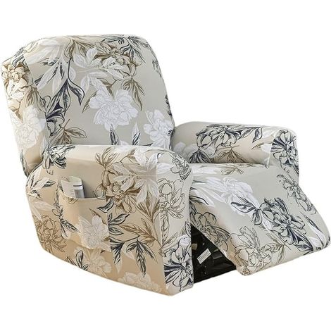 Armchair Cover, Sofa Cover, Furniture Protector, Armchair Cover (Flowers)