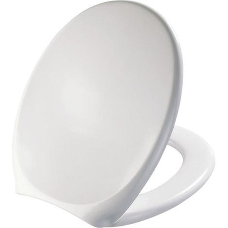 Pressalit 1000 abattant de WC avec couvercle et charnière fixe blanc