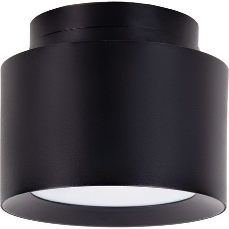 Naeve TRIMES Spot LED encastrable en saillie à intensité variable de 12 cm, noir, 3 000-5 700 K