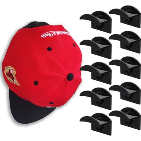 pièces noir porte-casquette de baseball porte-chapeau (1/5)