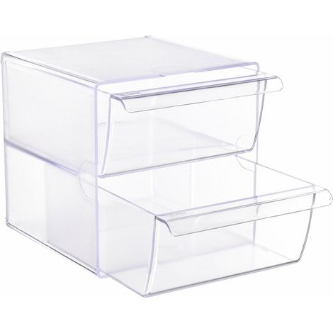 Contenitore per Sistemare Multiuso Archivo 2000 Trasparente 19 x 15 x 15 cm (1/3)