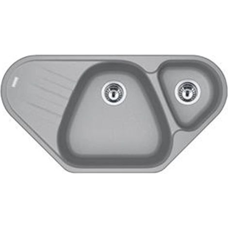 Franke Einbauspüle Antea AZG 661-96 E Fragranit+ Steingrau (1/3)