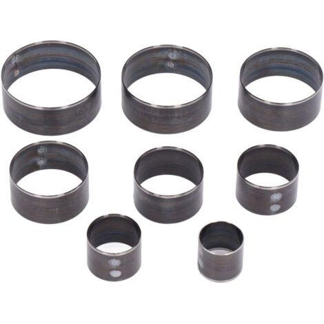 Eosnow Matrices de poinçonnage de coupe ronde en acier allié, outils de prévention de la déformation du cuir 25-60mm 8 pièces (1/4)